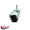 Service Caster 2 Inch Bright Chrome Hooded 3/8 Inch Threaded Stem Ball Casters SCC, 4PK SCC-TS01S20-POS-BC-38-4 - alternate 6